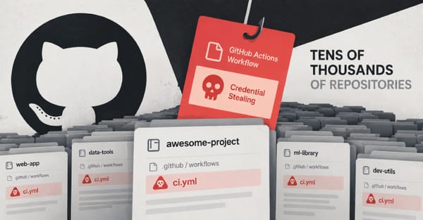 Fake "security audit" workflows are siphoning secrets from tens of thousands of GitHub repos